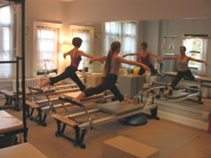People exercising at Pilates Studio in Westchester County, NY